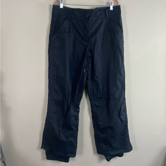 Obermeyer Women’s Black Method Ski Snow Pants Style S5101 Sz 14 - Picture 2 of 15